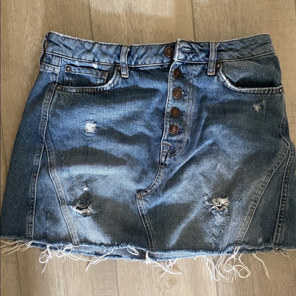 Free People Mini Skirt